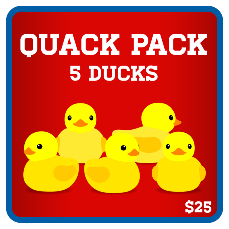 Quack Pack 5 Rubber Ducky Regatta